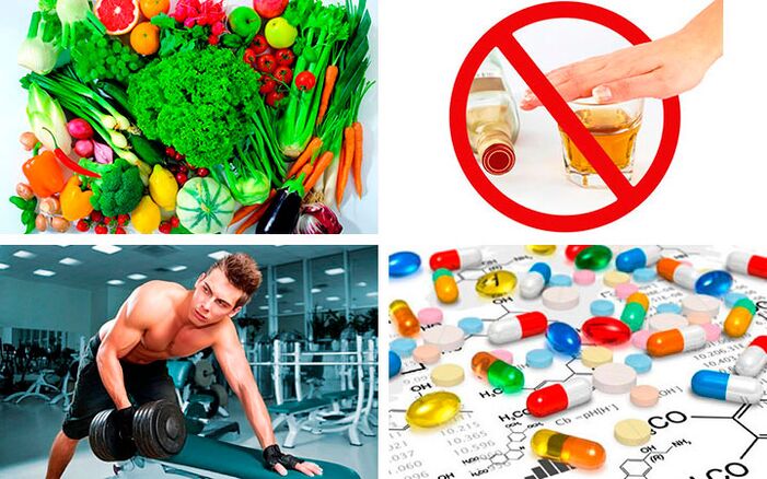 Methoden zur Behandlung von Prostatitis