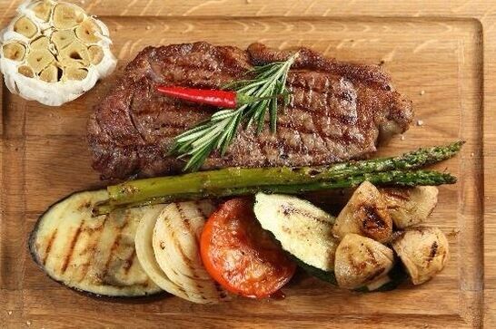 Nahrung für chronische Prostatitis